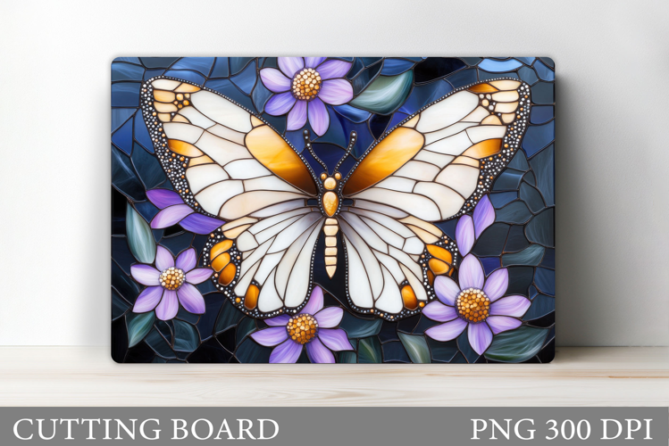 Butterfly Cutting Board. Flower Cutting Board Sublimation