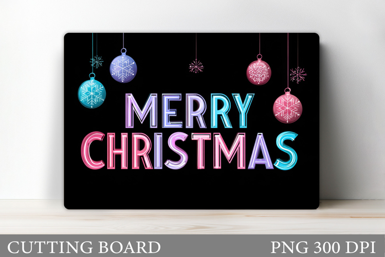 Merry Christmas Cutting Board. Christmas Cutting Board