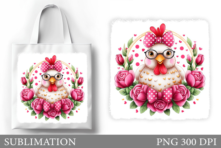Cute Chicken Clipart Image 19