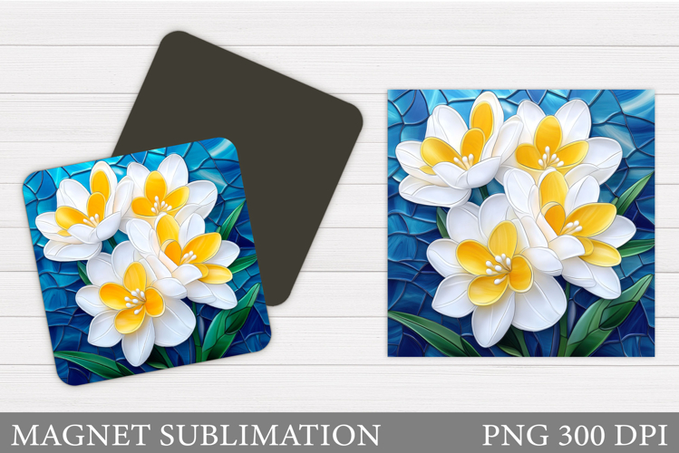 Blue Flowers Clipart Image 5