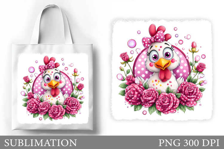 Cute Chicken Clipart Image 23
