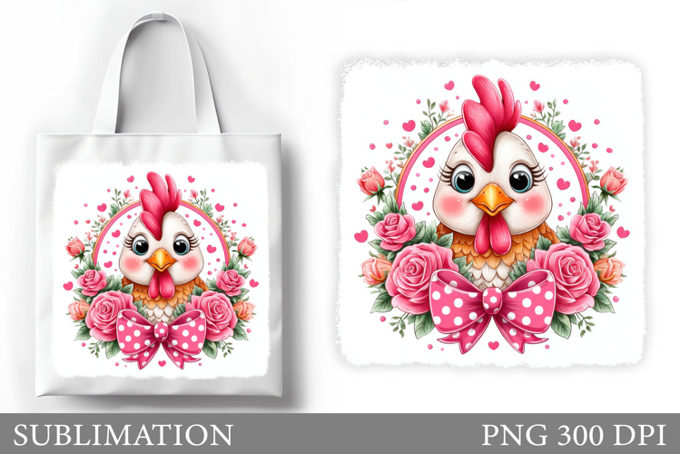Cute Chicken Clipart Image 22