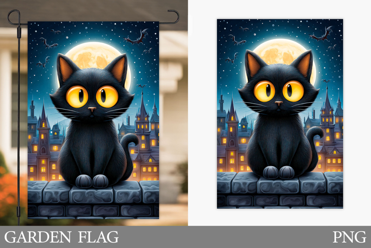 Black Cat Clipart Image 6