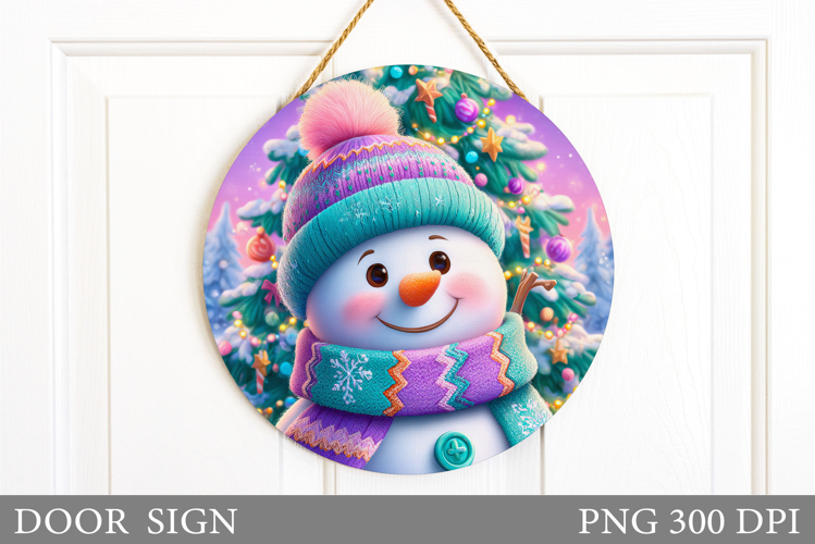 Christmas Snowman Clipart Image 23