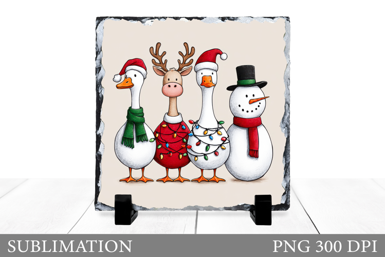Christmas Slate Sublimation. Christmas Slate Design