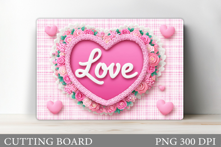 Heart Cutting Board Design. Heart Kitchen Cutting Board