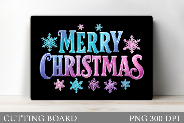 Merry Christmas Cutting Board. Christmas Cutting Board