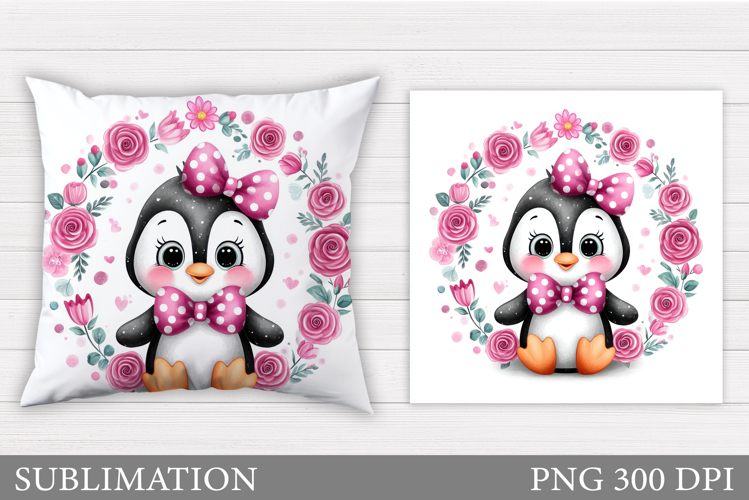 Cute Penguin Clipart Image 12