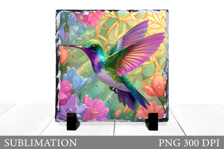 Hummingbird Sublimation. Hummingbird Slate Design
