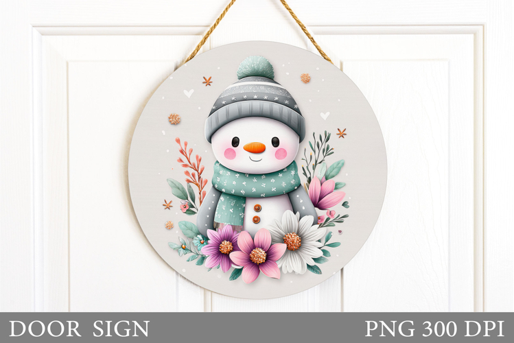 Christmas Snowman Clipart Image 19