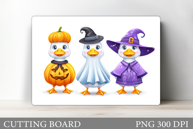 Halloween Goose Cutting Board. Halloween Cutting Board