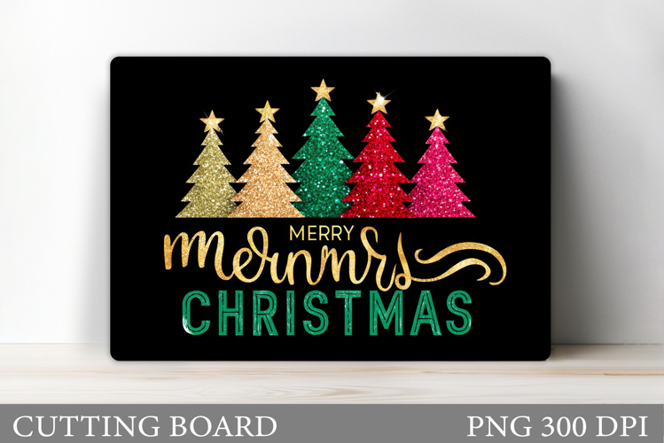 Christmas Tree Cutting Board. Kitchen Cutting Board Design
