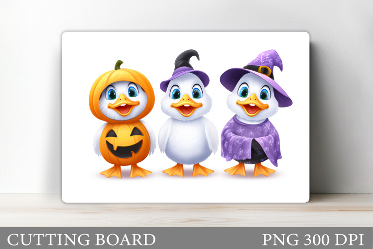Halloween Goose Cutting Board. Halloween Cutting Board