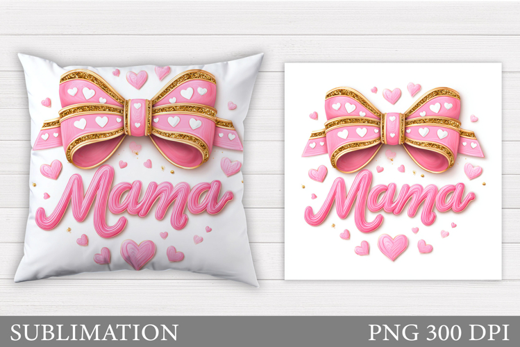Mothers Day Pillow Design. Mothers Day Sublimation
