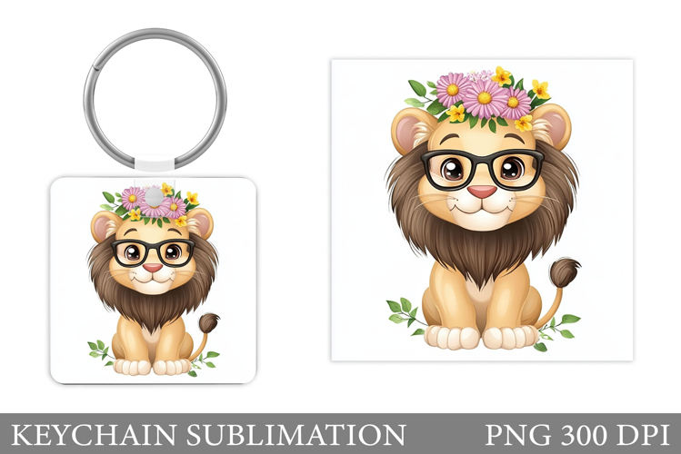 Cute Lion Clipart Image 23
