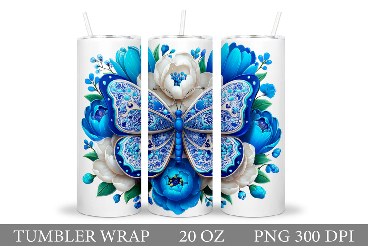 Blue Butterfly Clipart Image 13