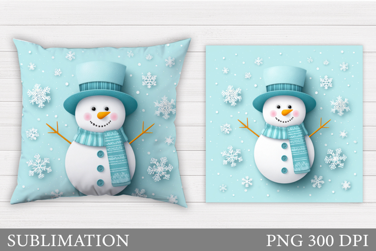 Snowman Sublimation Image 12