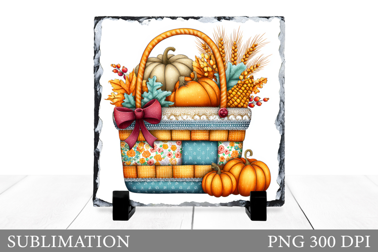 Patchwork Fall Slate Design. Fall Sublimation