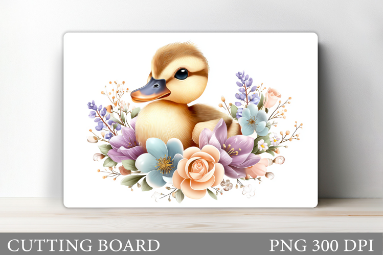 Cute Duck Cutting Board. Cute Duck Kitchen Cutting Board