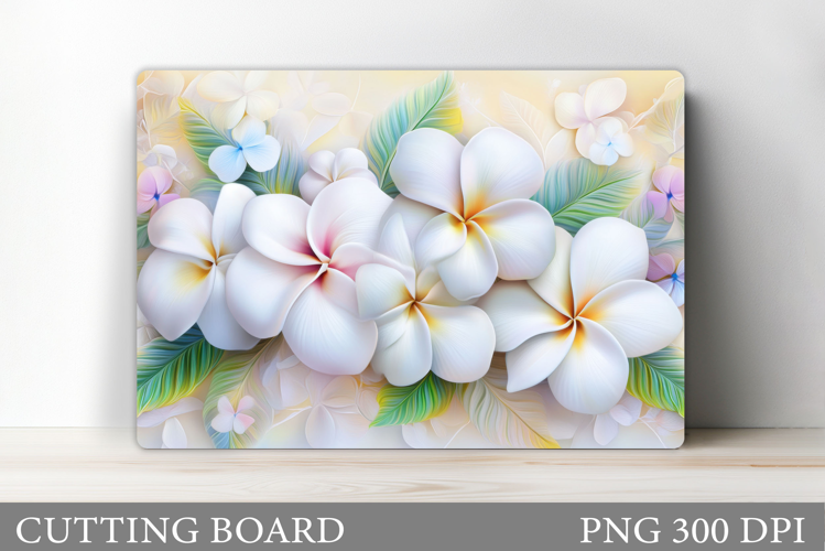 Flowers Cutting Board. Floral Cutting Board Sublimation