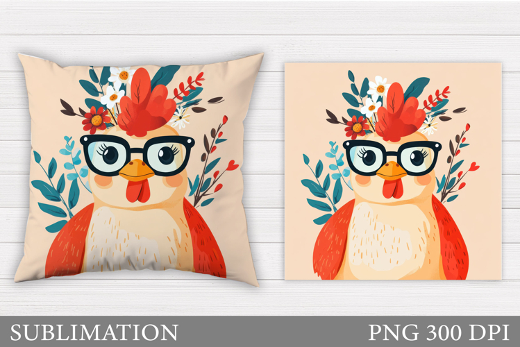 Cute Chicken Clipart Image 2