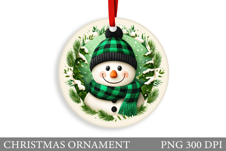 Snowman Sublimation Image 12