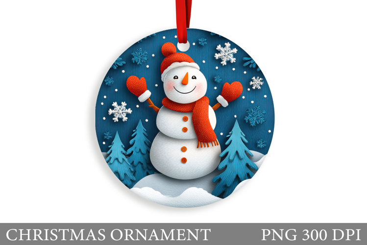 Cute Snowman Clipart Image 24