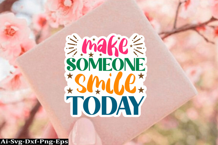 Inspirational Sticker Svg Design, motivational quotes