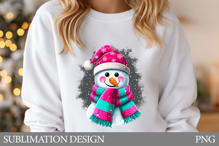 Snowman Sublimation Image 16