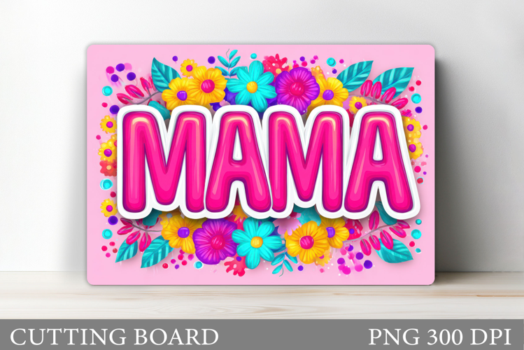 Mother's Day Cutting Board. Mother's Day Sublimation