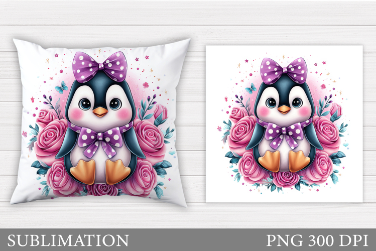 Cute Penguin Clipart Image 11