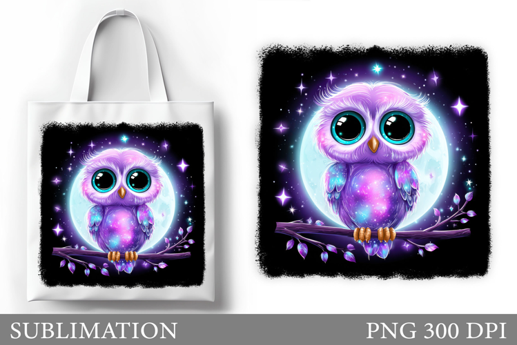 Owl Tote Bag Sublimation. Owl Sublimation