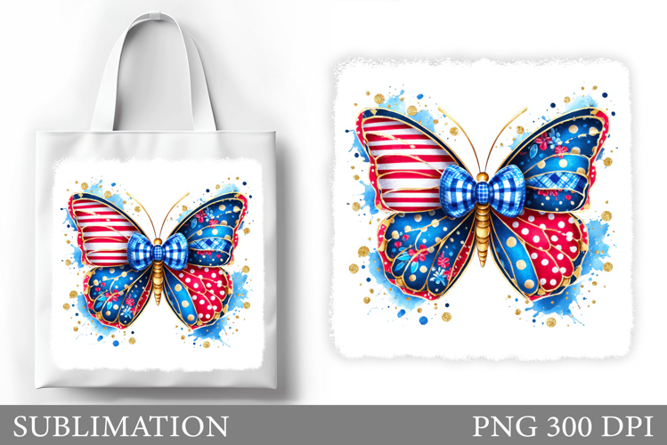 Butterfly Sublimation. Butterfly Tote Bag Sublimation