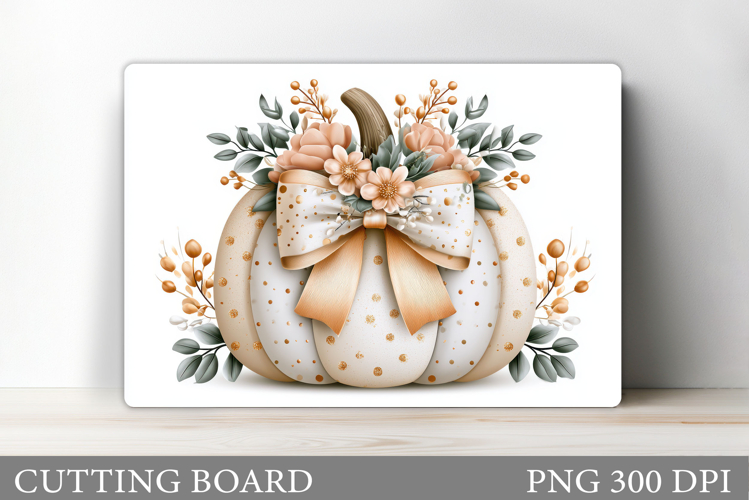 Pumpkin Cutting Board Design. Pumpkin Sublimation