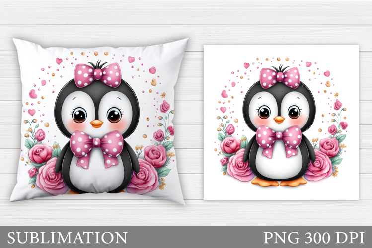 Cute Penguin Clipart Image 10