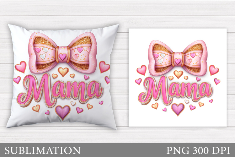 Mothers Day Pillow Design. Mothers Day Sublimation