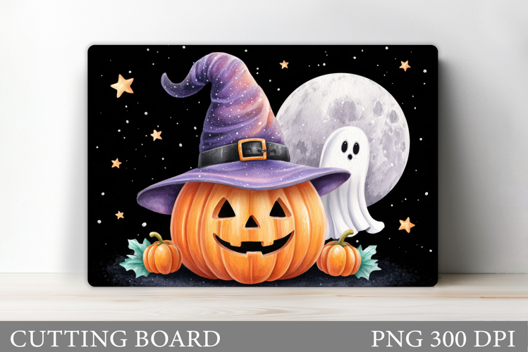 Halloween Pumpkin Cutting Board. Halloween Cutting Board