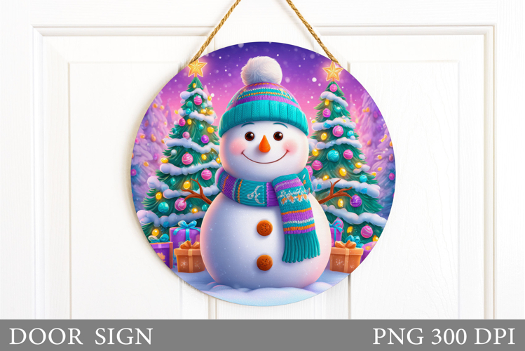 Christmas Snowman Clipart Image 10