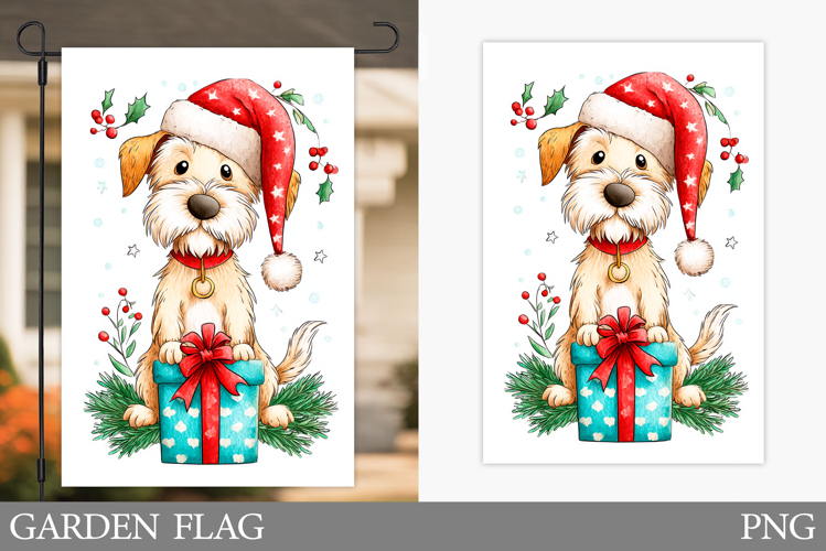 Christmas Dog Kitchen Towel. Christmas Kitchen Towel Design