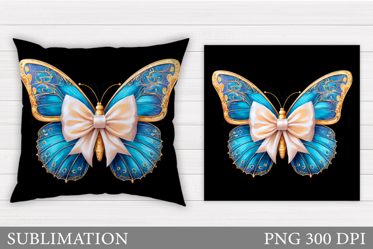 Butterfly Sublimation. Butterfly Pillow Sublimation