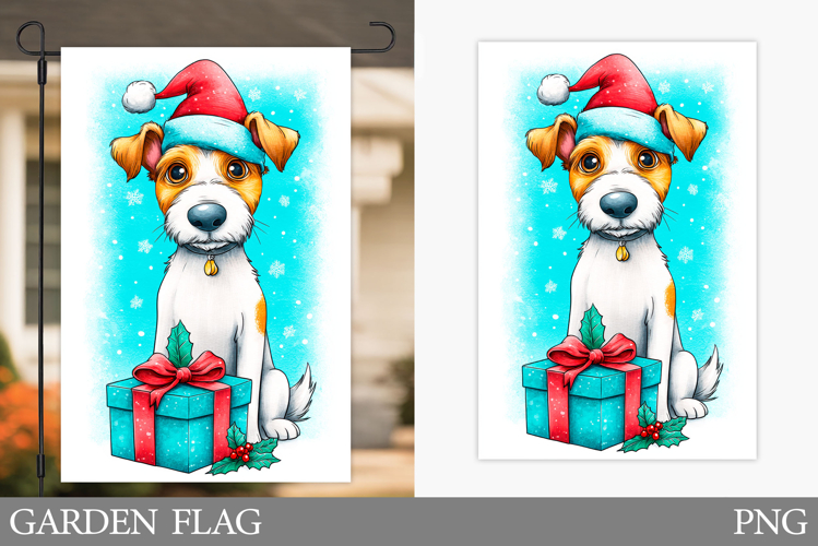 Christmas Dog Kitchen Towel. Christmas Kitchen Towel Design