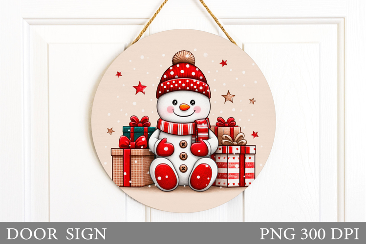 Christmas Snowman Clipart Image 2