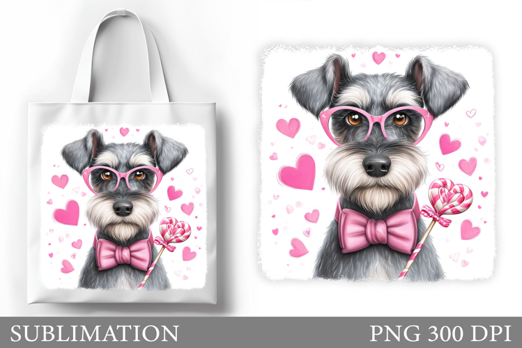 Cute Dog Tote Bag Design. Dog Sublimation