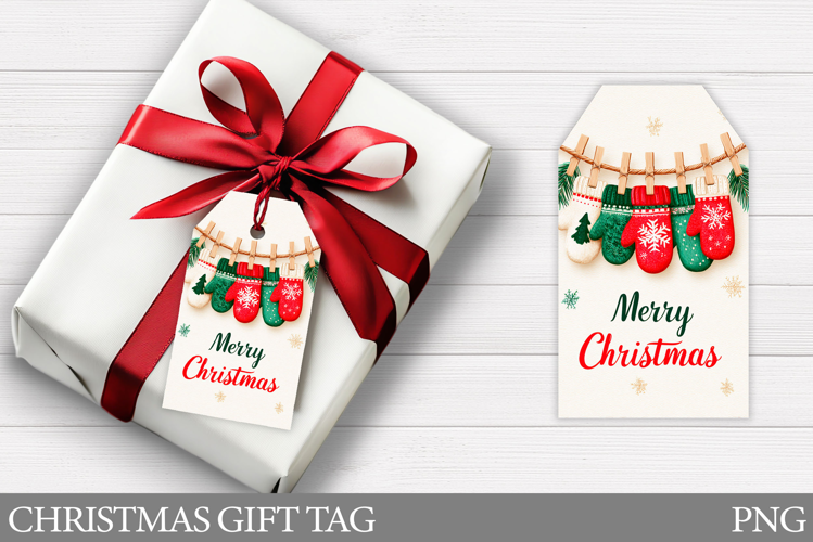 Merry Christmas Gift Tag. Christmas Gift Tag Printable
