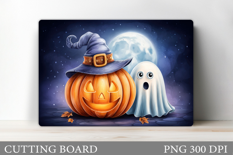 Halloween Pumpkin Cutting Board. Halloween Cutting Board