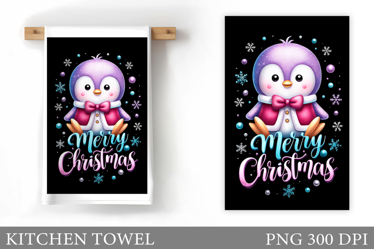 Christmas Penguin Clipart Image 9