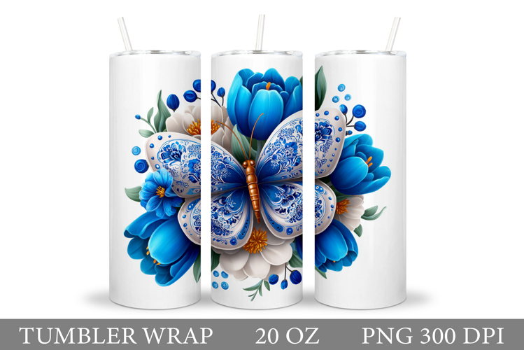 Blue Butterfly Clipart Image 12
