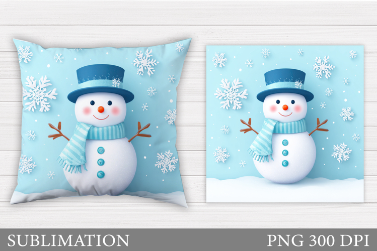Snowman Sublimation Image 11