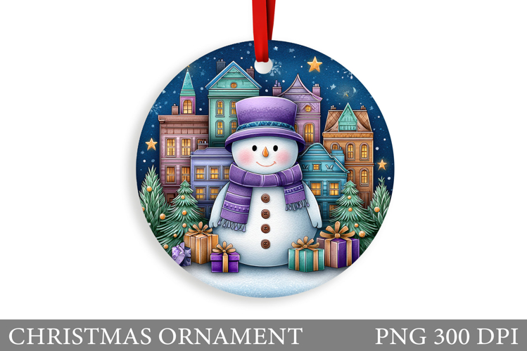 Cute Snowman Clipart Image 7