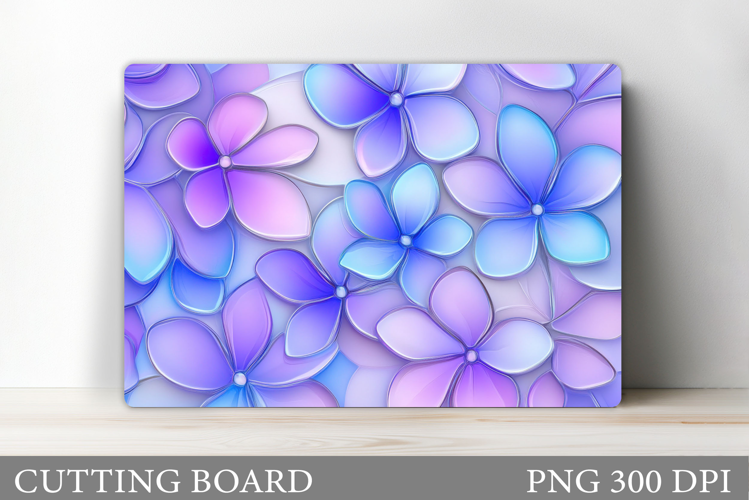Flowers Cutting Board. Floral Cutting Board Sublimation